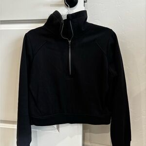 All in Motion Women's Black Zip-Up Sweater